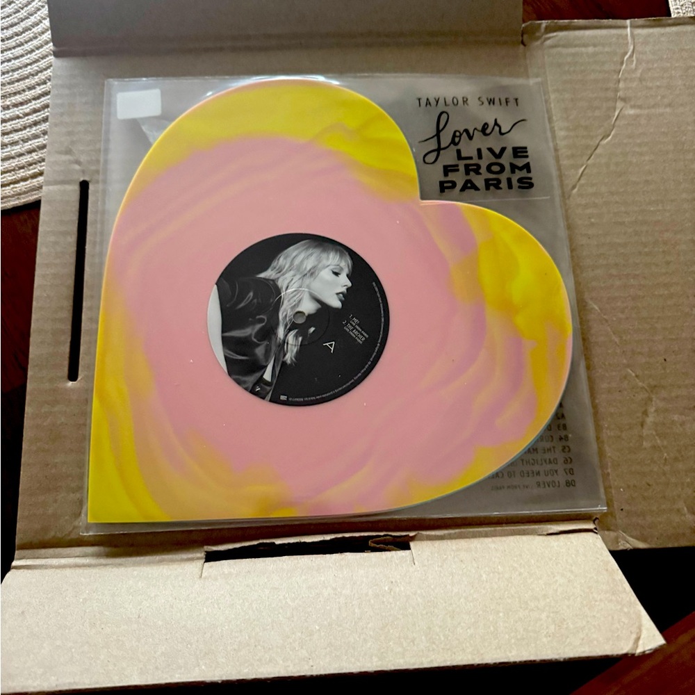 Lover Live from Paris Vinyl